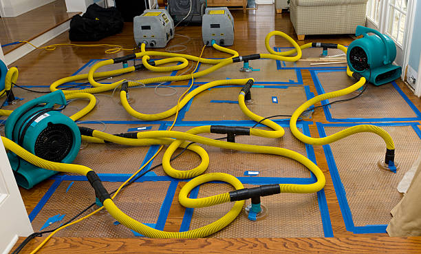 Professional Storm Water Damage Restoration technician working in Smithfield, VA